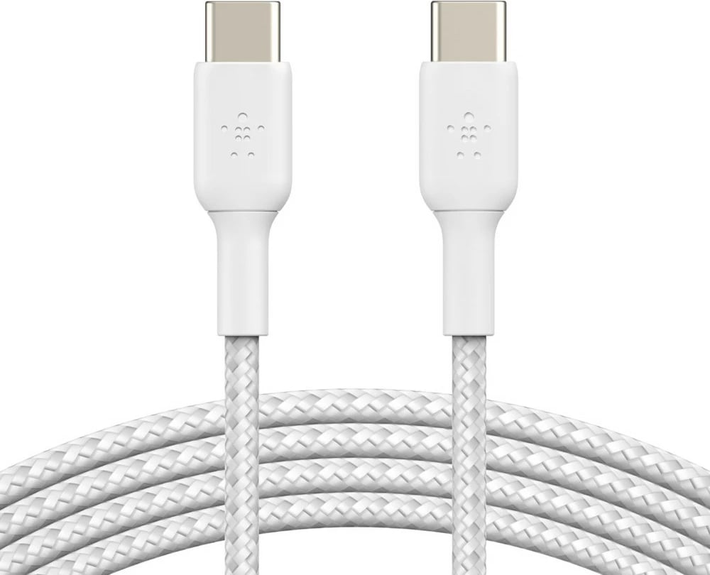 Kabllo USB-C Belkin CAB004BT1MWH, 1 m, e bardhë