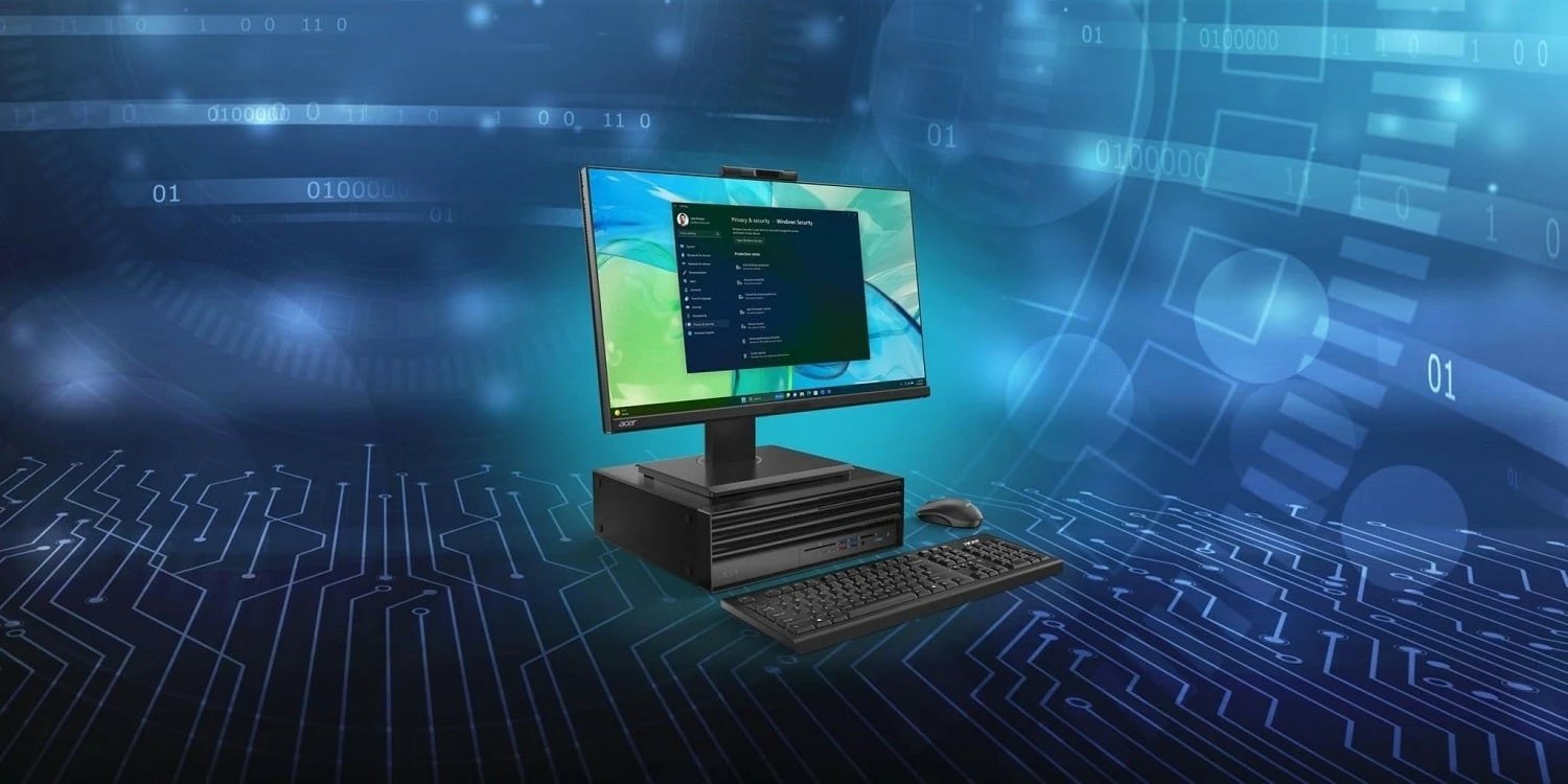 Kasë Acer Veriton VVX4720GT SFF, Intel Core i5-14400, 16 GB RAM, 512 GB SSD, Windows 11 Pro, e zezë