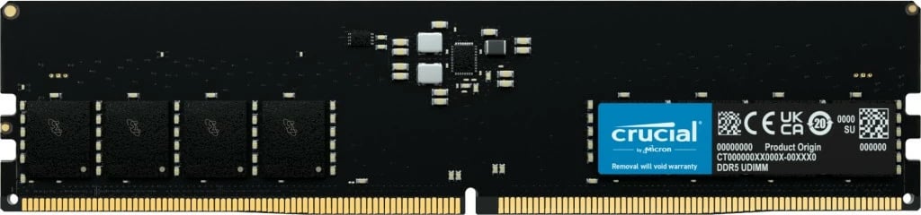 RAM Memorje Crucial CT16G48C40U5, 16 GB, DDR5, 4800 MHz