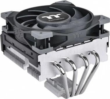 Ftohës CPU Thermaltake TOUGHAIR 110, 140W, 4x heatpipe bakri, 12cm, Gri
