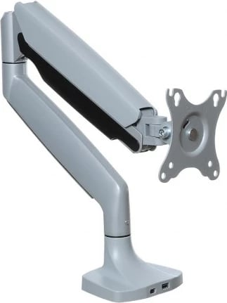 Kasë tavoline për monitor ART RAMM L-35HD, për 17-45 inç, Argjendtë