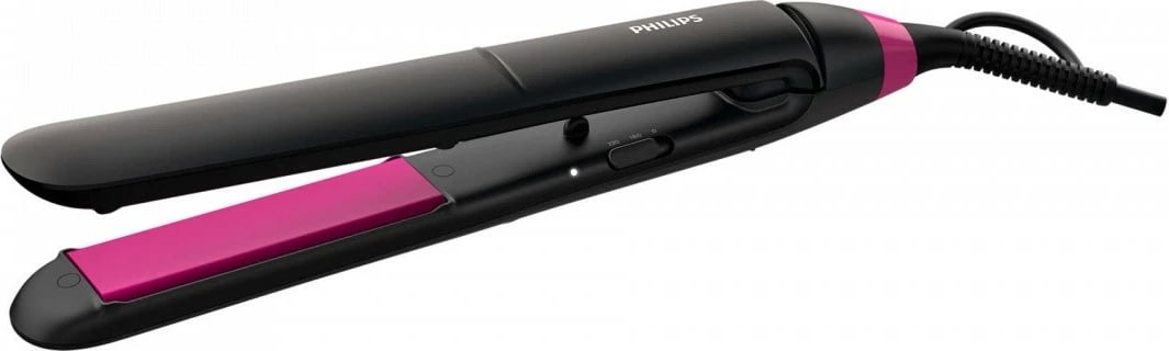Hekur flokësh Philips ThermoProtect BHS375/00, pllaka qeramike, i zi/rozë