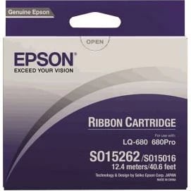 Shirit printeri, Epson, C13S015262, 12.4 m, për LQ-680/680Pro, 2 milion karaktere, i zi
