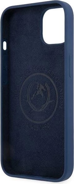 Mbështjellës U.S. Polo Assn. USHCP13SSFGV për iPhone 13 mini 5.4", silikon, blu