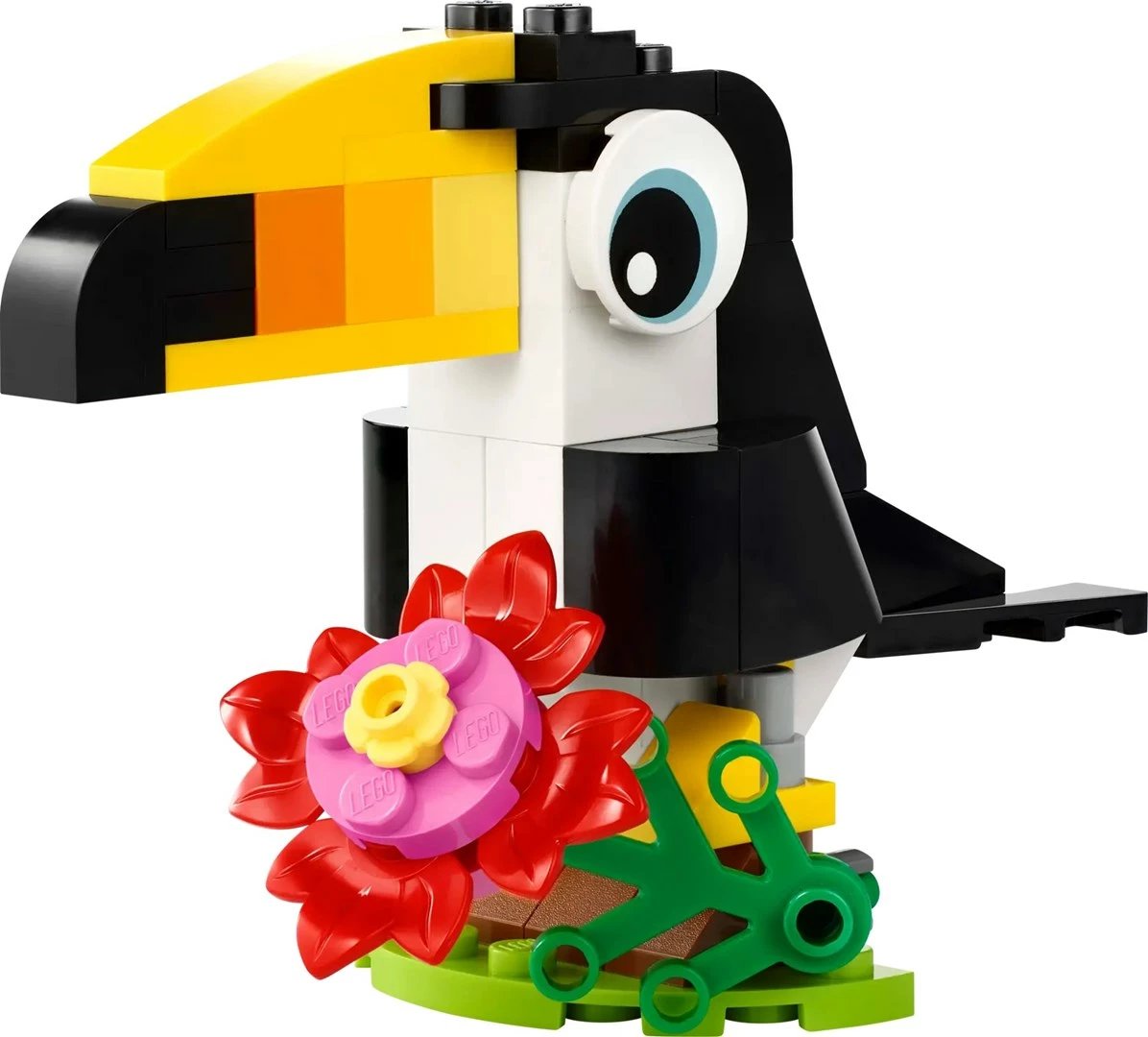 Set LEGO Creator 3 in 1, 30688 Tropical Toucan, 59 pjesë