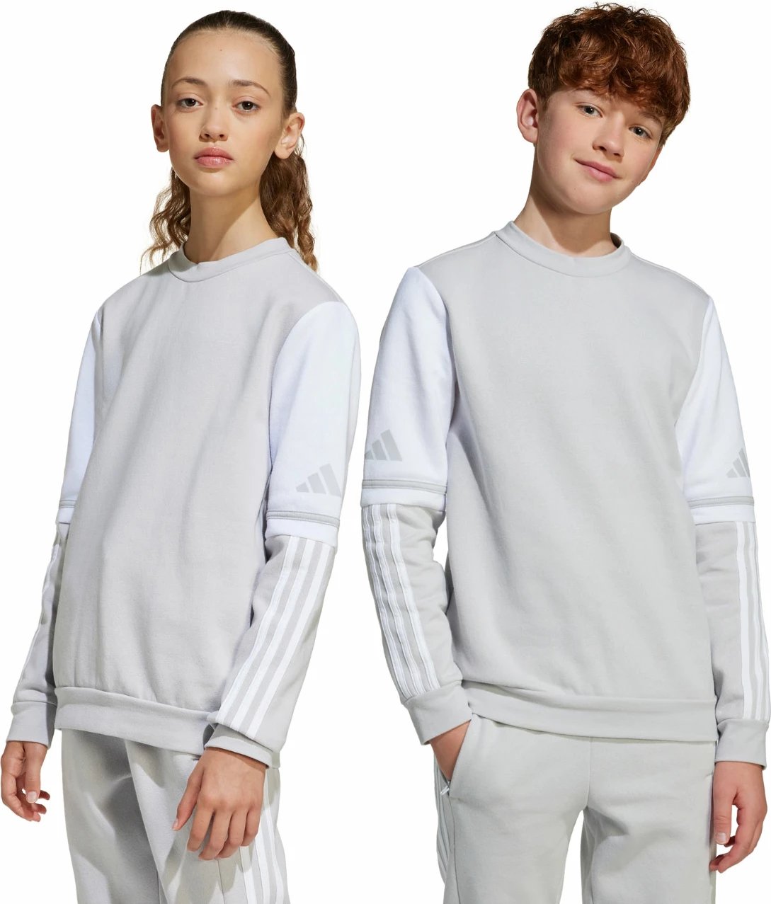 Duks për fëmijë adidas, gri
