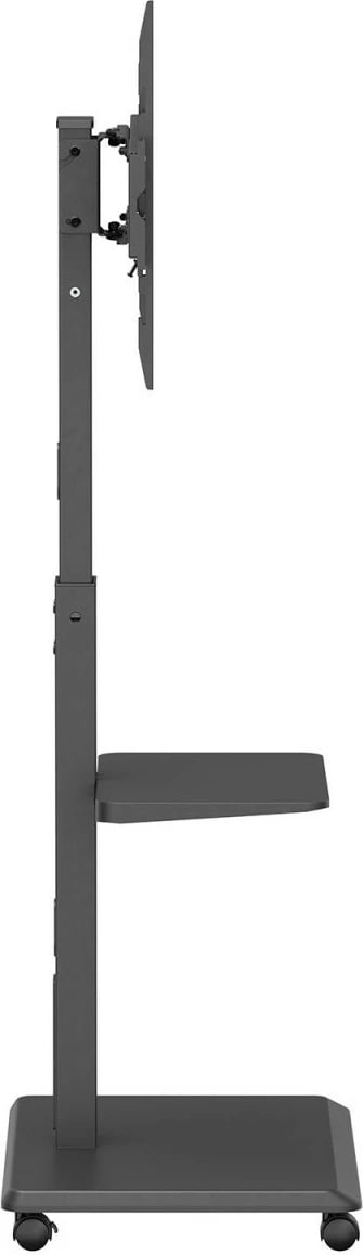 Karrocë mobile për TV Ergo Office ER-304B, për ekrane 37-75", e zezë