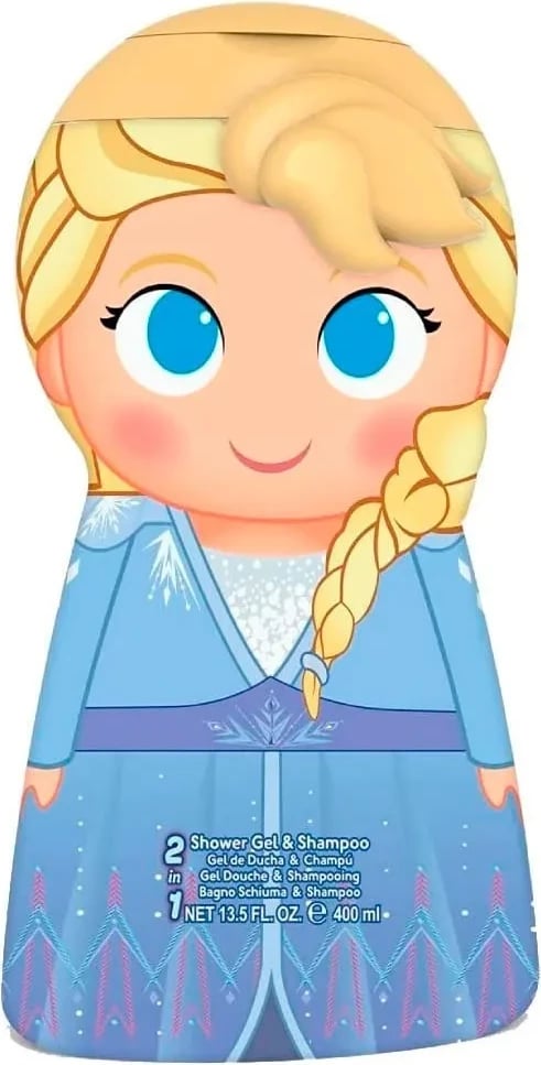 Shampon & Gel dushi për fëmijë Disney Frozen Elsa 400ml