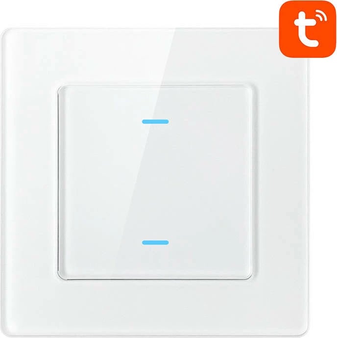 Switch smart Avatto N-TS10-W2, 2 butona, WiFi, i bardhë