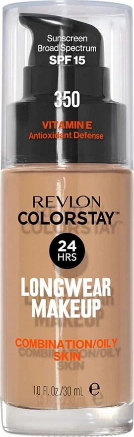 Fondatinë për femra Revlon ColorStay 350 Rich Tan SPF15, 30ml