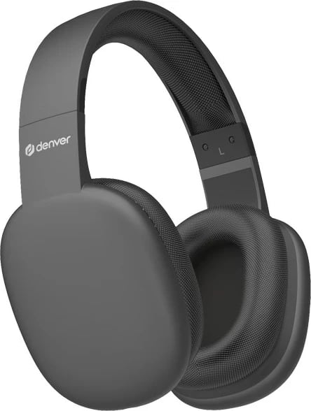 Kufje pa tela Denver BTH-252, Bluetooth 5.0, gri
