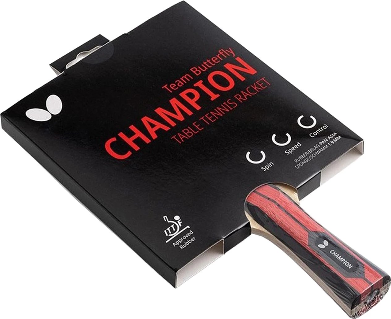 Reket ping pongu Butterfly, uniseks