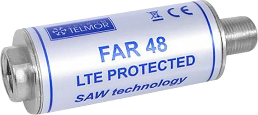 Filtër sinjali Telkom Telmor FAR 48, SAW, LPF 686MHz, LTE Protected