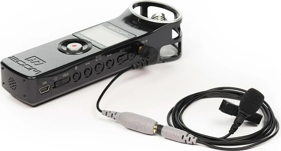 Mikrofon lavalier RODE smartLav+, me kabllo, 3.5 mm, i zi, 2 copë