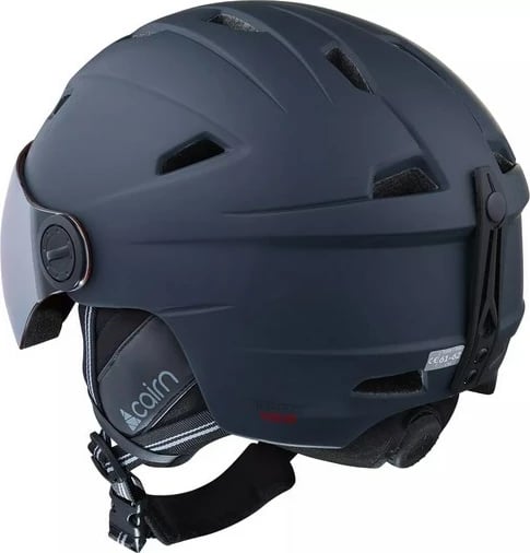 Helmetë ski Cairn Impulse Visor 17, 57/58, e zezë
