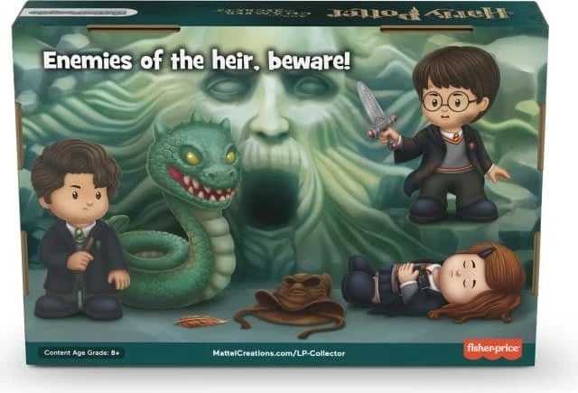 Set figurina Harry Potter Mattel Little People HVG46, 4 copë