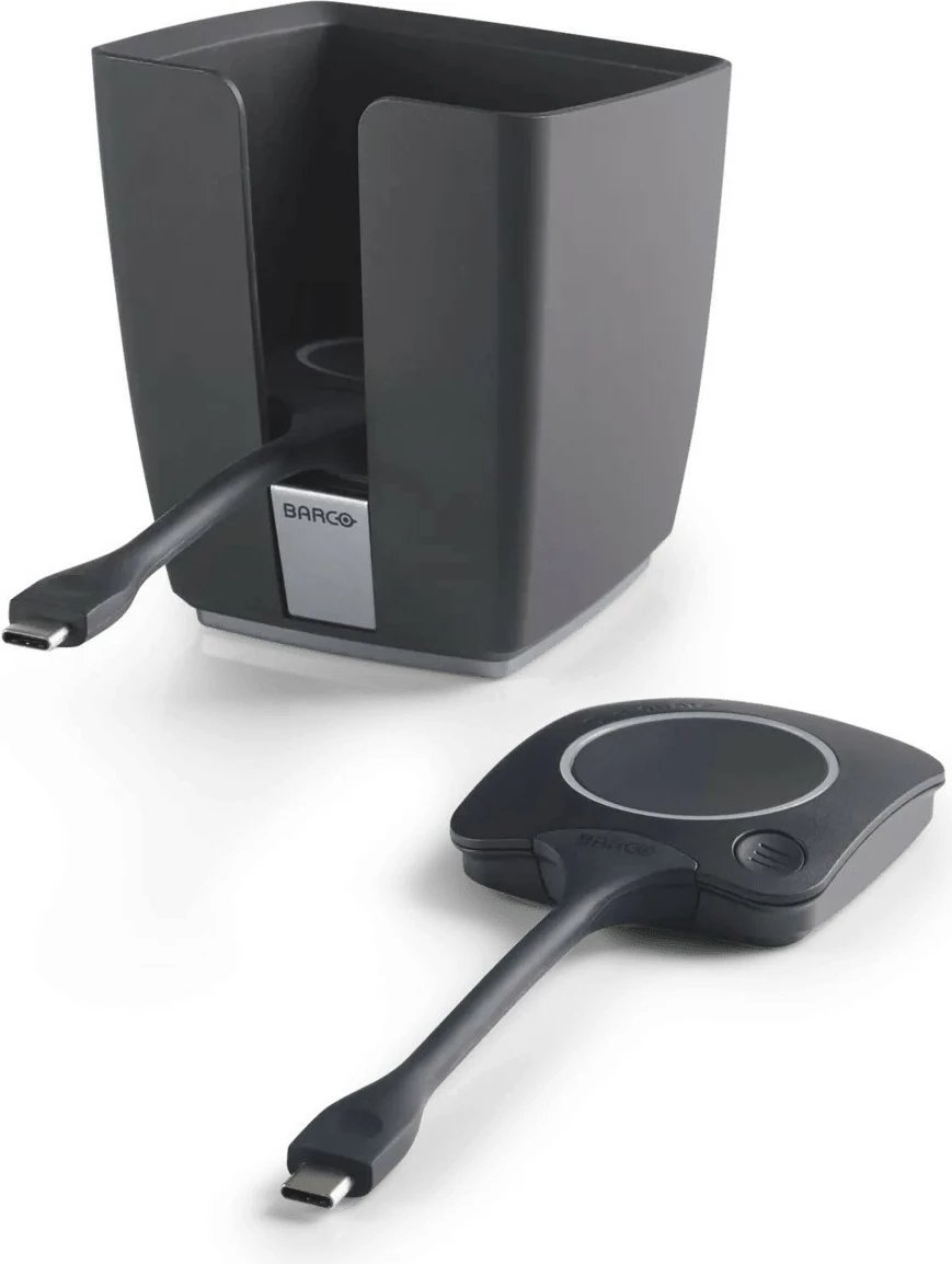 Set prezantimi BARCO Clickshare Tray me 2 butona USB-C, i zi