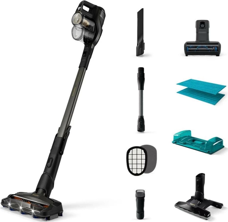 Fshesë me korrent Philips Aqua Plus 8000 XC8349/01, e zezë Fshesë me korrent Philips Aqua Plus 8000 XC8349/01, e zezë