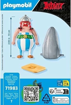 Figurinë Playmobil Asterix 71984 me Idefix, 7 pjesë