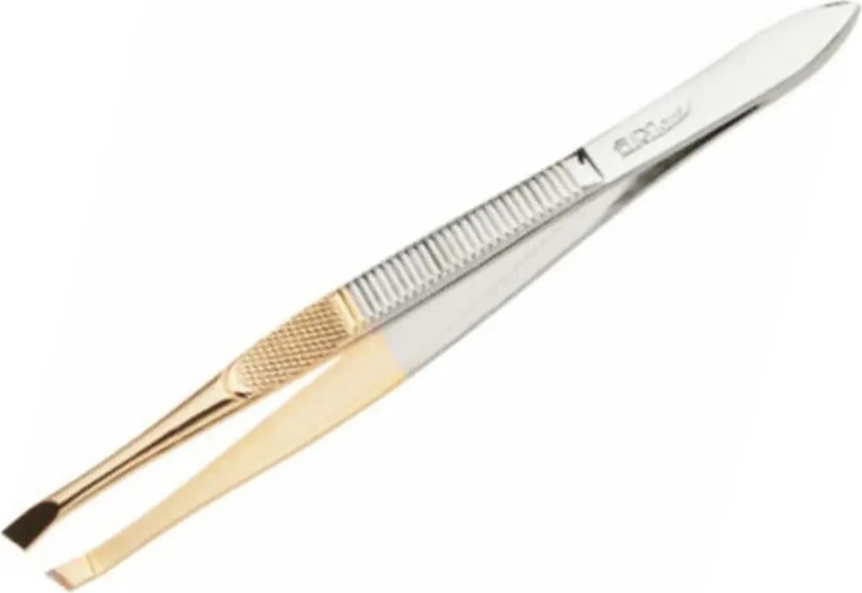 Pincetë për vetulla Eurostil Punta Dorada unisex, 8cm