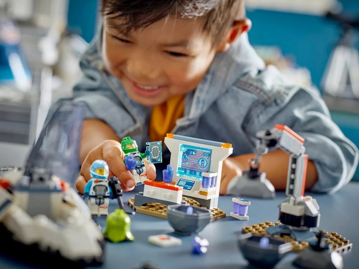 Set LEGO CITY 60429 Spaceship dhe Asteroid Discovery