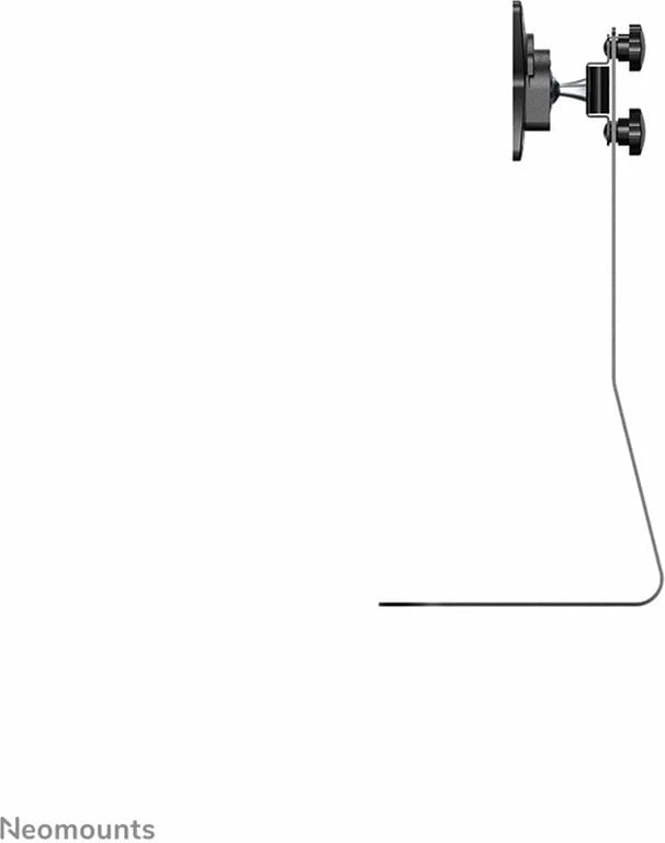 Mbajtëse monitori Neomounts FPMA-D850BLACK, për tavolinë, 10-27 inç, e zezë