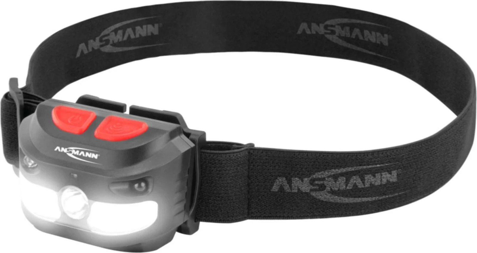 Dritë koke ANSMANN HD250RS, 1200 mAh, LED COB, e zezë