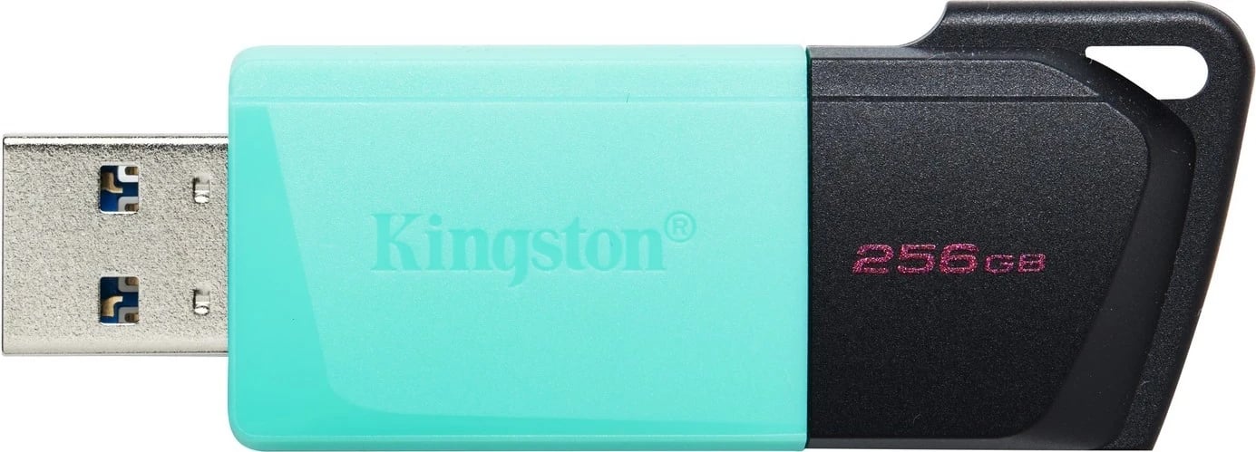 USB Kingston DataTraveler Exodia, USB 3.2, 256GB, i zi/i kaltër