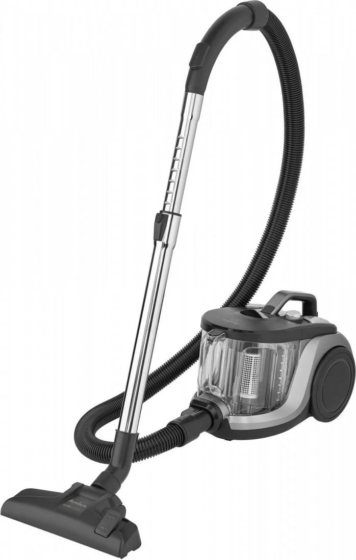 Fshesë elektrike pa qese Amica EOS VM 3011, 2.5L, HEPA 13, e zezë/argjendtë