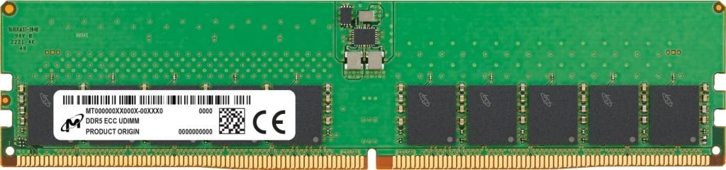 RAM Memorje Micron 32GB DDR5-5600 ECC UDIMM
