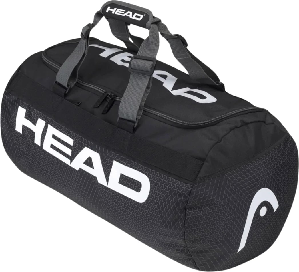 Çantë sportive Head unisex, e zezë-gri