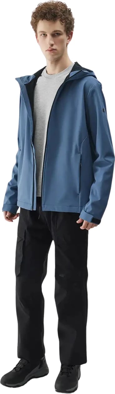 Jakne softshell për meshkuj 4F, kaltër
