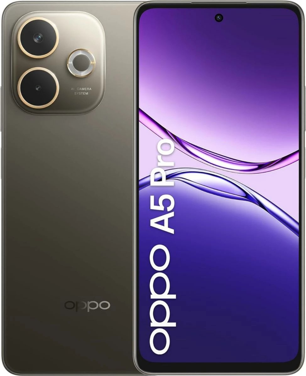 Celular OPPO A5 Pro 8GB 256GB 5G Black Brown
