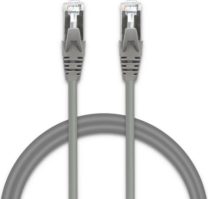 Kabllo rrjeti Qoltec CAT5e, 5m, RJ-45, Gri