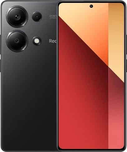 Celular Xiaomi Redmi Note 13 Pro, 12 GB, 512 GB, 200 MP, Black