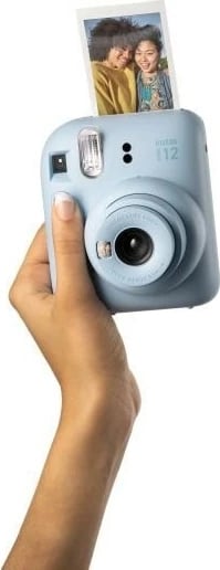 Aparat instant Fujifilm Instax mini 12, blu pastel