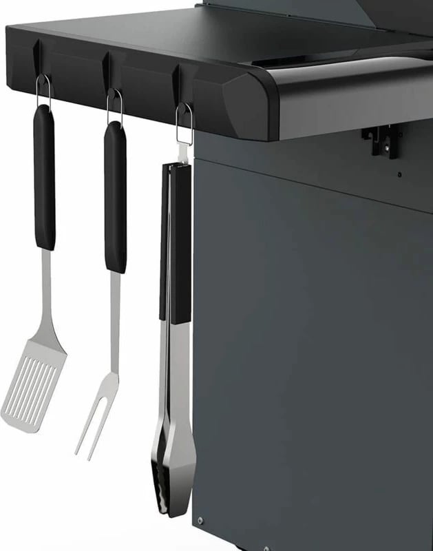 Set aksesorësh për grill Sahara, të zi