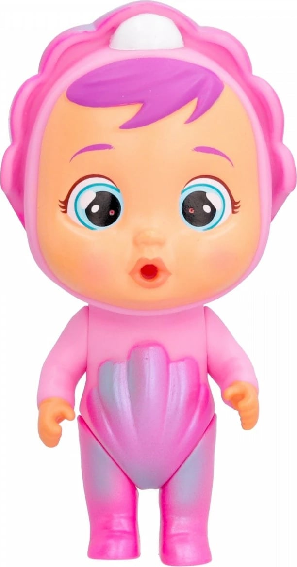 Kukull Cry Babies Magic Tears Shiny Shells Coralinela, Tm Toys, IMC910324, plastikë, pa bateri