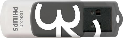 USB stick Philips Vivid Edition 32GB USB 3.0, gri e errët