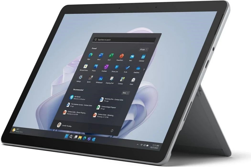 Tablet Microsoft Surface Go 4, Intel N200, 10.5", 8GB RAM, 64GB, Platinum
