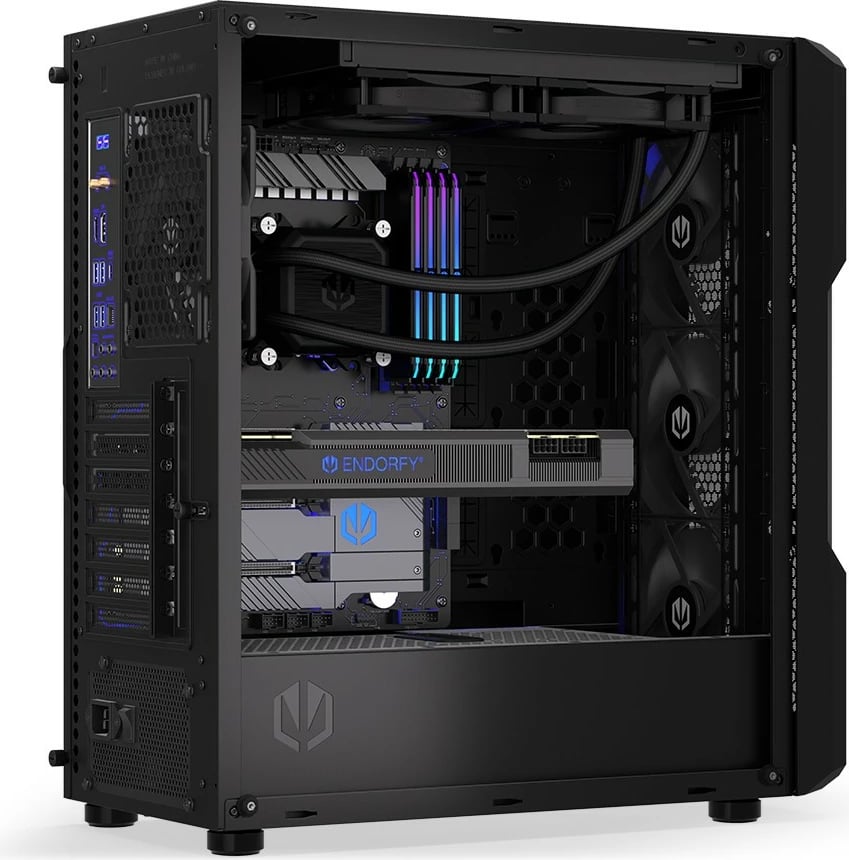 Kasë ftohëse për CPU Endorfy Navis F240, 240mm, 2x12cm ventilatorë, e zezë