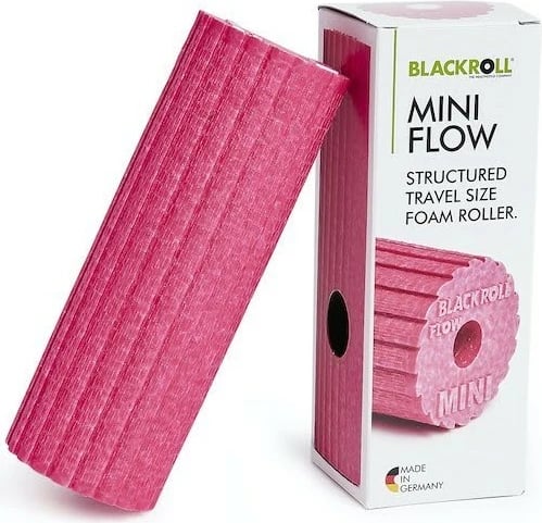 Roller masazhi BLACKROLL Mini Flow, 6 cm, rozë