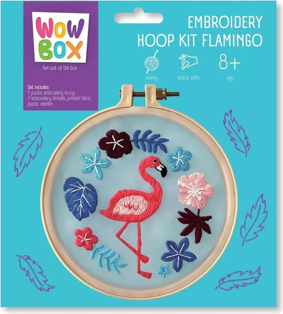 Set qëndisjeje Tm Toys Wow Box Flaming, për fëmijë, shumëngjyrësh