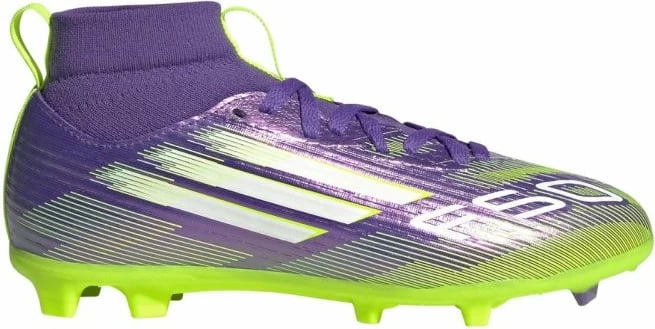 Atlete futbolli për fëmijë adidas, vjollcë/jeshile