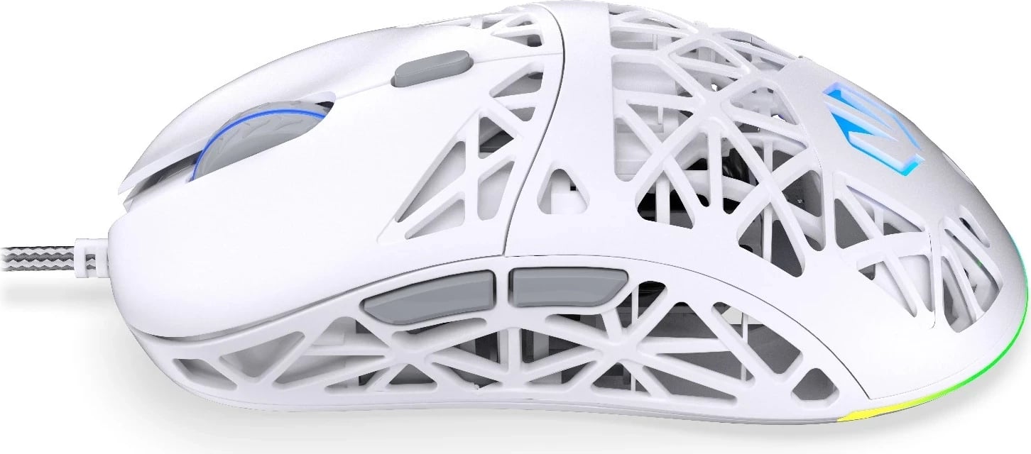 Maus gaming ENDORFY LIV Onyx White EY6A021, me kabllo, ARGB, i bardhë
