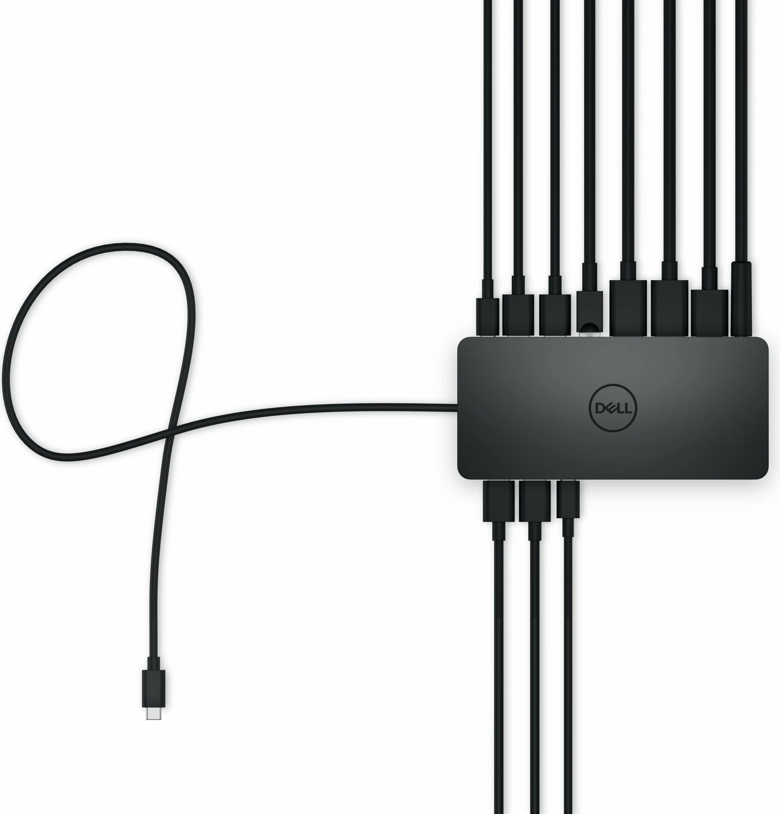 Docking station DELL Universal Dock UD22, Thunderbolt, 96 W, 5120 x 2880 pixels, e zezë
