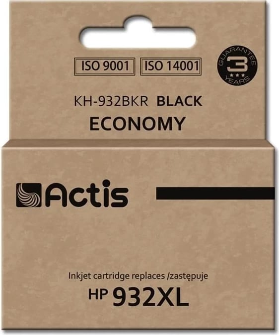 Ngjyrë zëvendësuese Actis KH-932BKR për printer HP, e zezë 