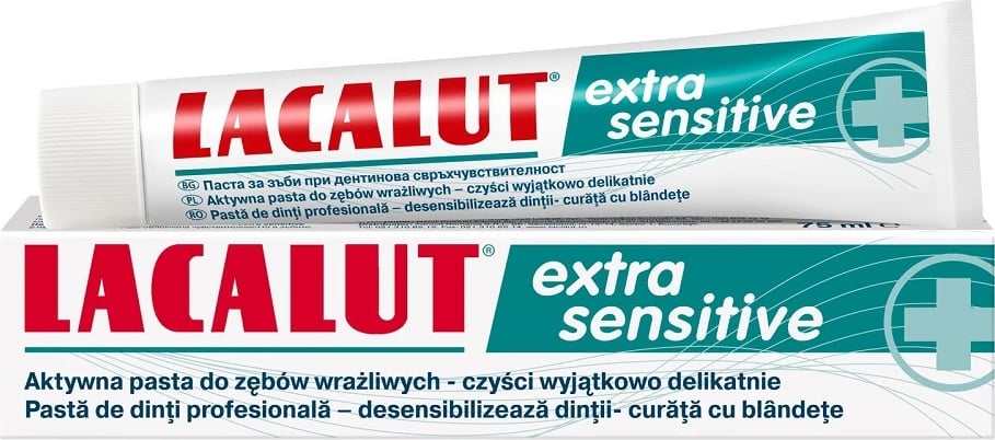 Pasta për dhëmbë Lacalut Extra Sensitive 75ml