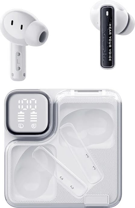 Kufje TWS QCY MeloBuds Neo T31, të bardha