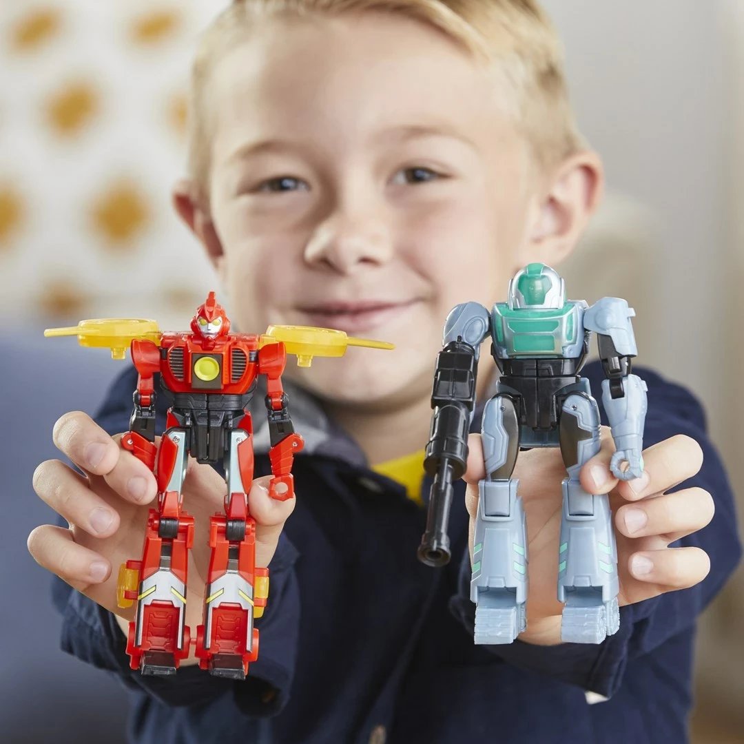 Lodra Transformers EarthSpark Cyber-Combiner 1, Hasbro, Multikolor